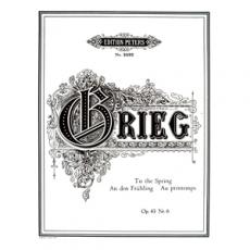 Grieg - To Spring op. 43 N. 6 