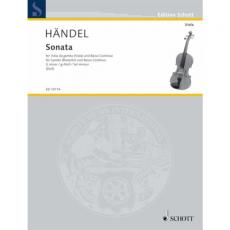 Handel - Sonata G Minor