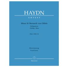 Haydn - Missa St Bernardi Von Offida Spartitoba