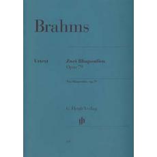 Johannes Brahms - 2 Rhapsodies Op. 79/ Εκδόσεις Henle Verlag- Urtext