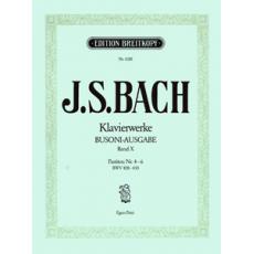 J.S. Bach - Klavierwerke (Busoni-Ausgabe) Band X / Εκδόσεις Breitkopf