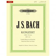 J.S.Bach - Concerto D min BWV 1052 / Εκδόσεις Peters