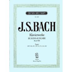 J.S.Bach - Klavierwerke (Busoni-Ausgabe) Band XXI / Εκδόσεις Breitkopf