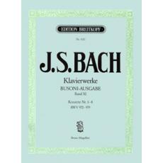 J.S.Bach - Klavierwerke (Busoni-Ausgabe) Band XI / Konzerte Nr. 1-8 BWV 972-979 / Εκδόσεις Breitkopf