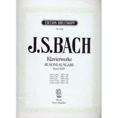 J.S.Bach - Klavierwerke (Busoni-Ausgabe) Band XXIV / Εκδόσεις Breitkopf