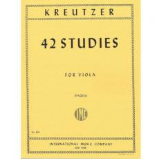 Kreutzer - 42 Studies IMC 976