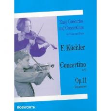 Kuchler - Concertino In G Opus11 for Violin & Piano