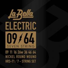 La Bella HRS-71 Nickel Wound, 7-string - 9-64