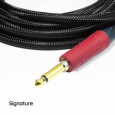LAB Audio Signature Line Instrument Cable - Black Braided, 6m - Silent