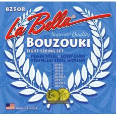 La Bella BZ-508 8-string Bouzouki Set - 10-31