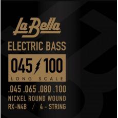 La Bella RX-N4B Nickel Wound - 45-100