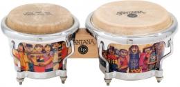 Latin Percussion LPM200-AW Mini Tunable Bongos - Santana