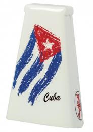 Latin Percussion ES-4QBA2 Heritage Custom Cowbel, Cuban Flag