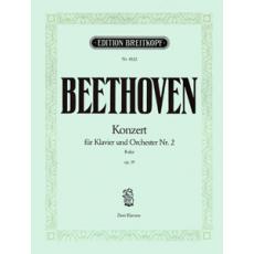 L.V.Beethoven - Konzert fur Klavier und Orchester Nr. 2 B-dur op. 19 / Εκδόσεις Breitkopf
