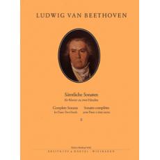 L.V.Beethoven - Samtliche Sonaten fur Klavier II / Εκδόσεις Breitkopf