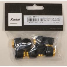 Marshall Valvestate I and JCM800 Knob - Gold Cap - 8-pack