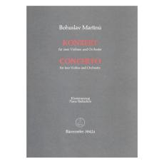 Martinu - Concerto for 2 Violins and Orchestra