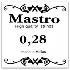 Mastro Silver Plated - 028, Loop End