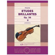 MAZAS - Etudes Op.36 N. 2 / Εκδόσεις Budapest