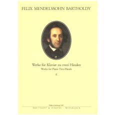 Mendelssohn - Works for Piano II