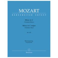 Mozart - Missa Trinitatis C Dur KV167 Spartito