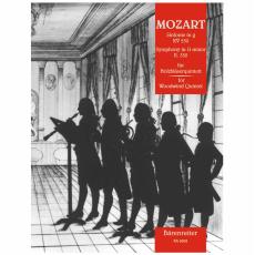 Mozart - Symphony for Woodwind Quintet in G minor, K. 550