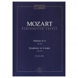 Mozart - Symphony In A Major (Pocket Score)