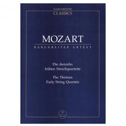 Mozart - the Thirteen Early String Quartets (Pocket Score)