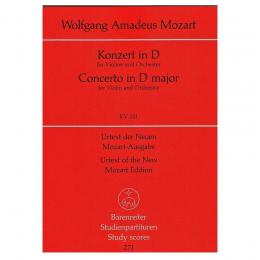 Mozart - Violin Concerto In D Major Kv211 (Pocket Score)