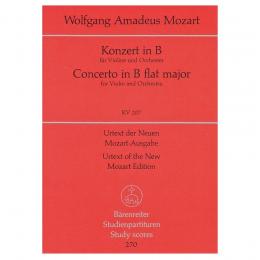 Mozart - Violin Concerto N.1 In Bb Major KV207 (Pocket Score)