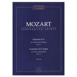 Mozart - Violin Concerto Nr.3 In G Major Kv 216 (Pocket Score)