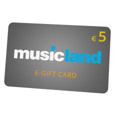 Musicland Gift Card - 5 €