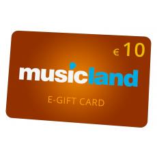 Musicland Gift Card - 10 €