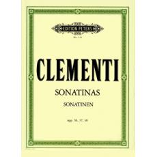 Muzio Clementi - Sonatinas opus 36, 37, 38 / Εκδόσεις Peters