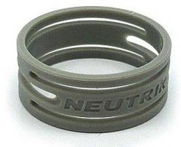 Neutrik XXR-8 - Grey Colored Coding Ring XLR