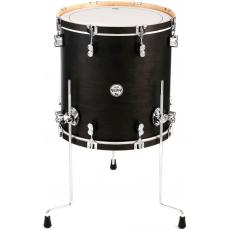 PDP by DW Concept Classic Floor Tom - Ebony Stain / Ebony Hoops - 14