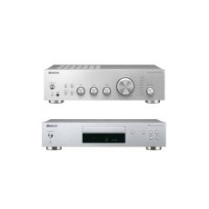 Pioneer A-10AE & CD PD-10AE Silver Set