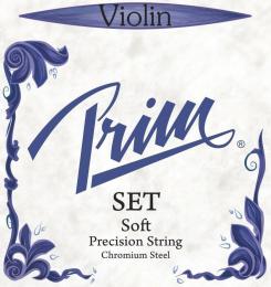 Prim Chromium Steel Violin Strings Set - Soft