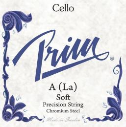 Prim Chromium Steel Cello String - A, Soft