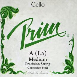 Prim Chromium Steel Cello String - A, Medium