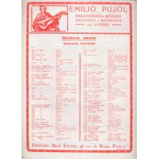 Pujol Emilio - Etude No. 1