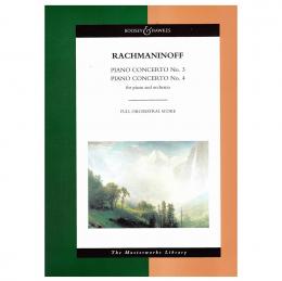 Rachmaninoff - Piano Concertos 3 & 4 (Full Score)
