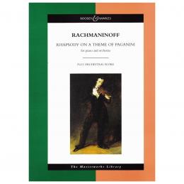 Rachmaninoff - Rhapsody On A Theme of Paganini (Full Score)
