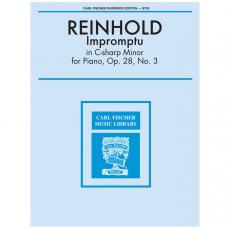 Reinhold -  Impromptu  Op.28 N.3
