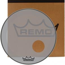 Remo PowerStroke P3 Colortone Bass, Offset Hole - Smoke, 18