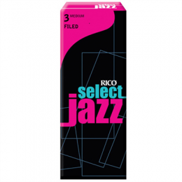 Daddario Select Jazz Bass Sax, Filed - No 2 Hard