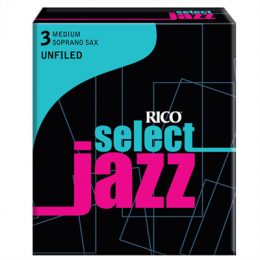 Daddario Select Jazz Soprano Sax, Unfiled - No 2 Soft