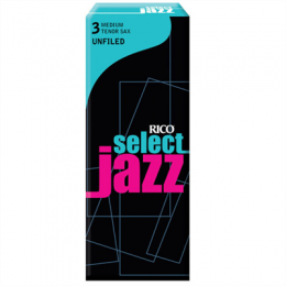 Daddario Select Jazz Tenor Sax, Unfiled - No 3 Hard
