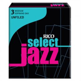 Daddario Select Jazz Soprano Sax, Unfiled - No 3 Medium