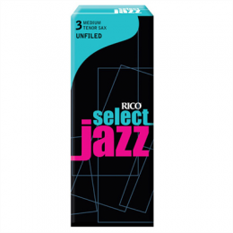 Daddario Select Jazz Tenor Sax, Unfiled - No 3 Soft